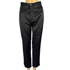 Dolce & Gabbana Jeans Vintage 90s Y2K Black Pants Sz 30 IT 44